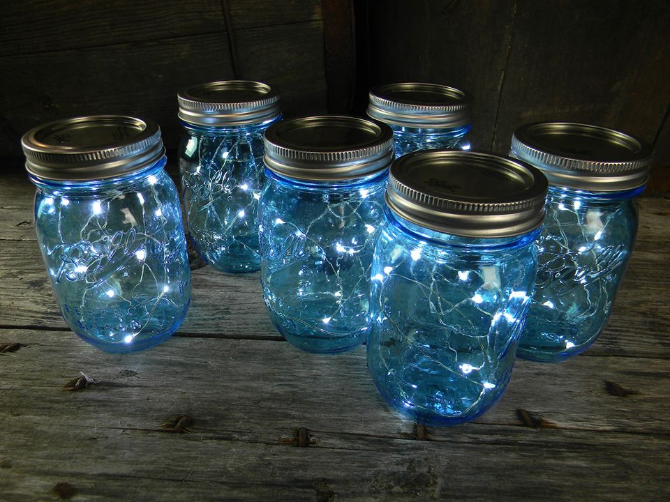 fairy light wedding decor