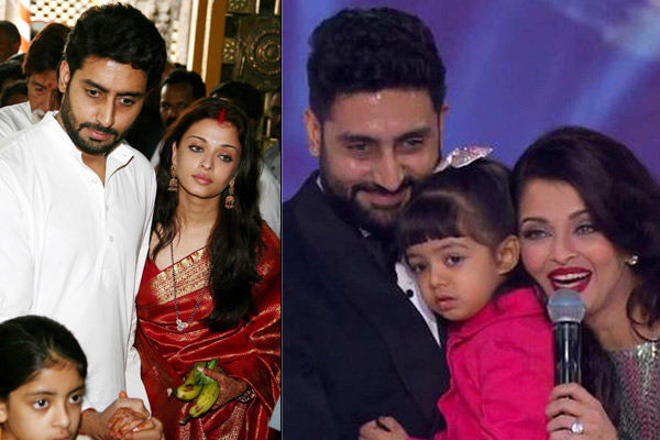 Abhishek and Aishwarya