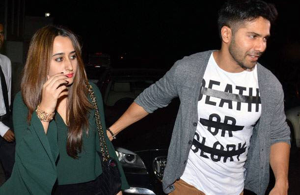 Varun Dhawan and Natasha Dalal