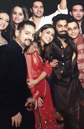 Varun Dhawan and Natasha Dalal