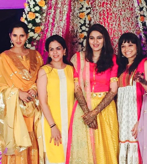 Sania Mirza's sister Anam Mirza's wedding