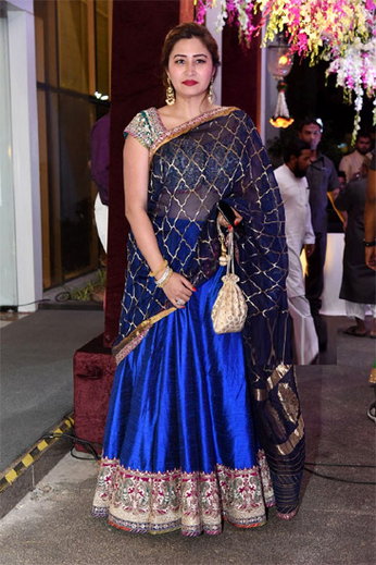 Sania Mirza's sister Anam Mirza's wedding