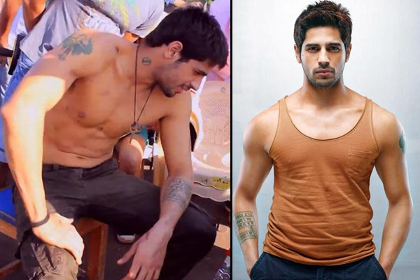 sidharth malhotra fitness secrets