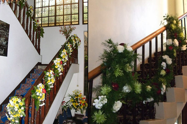 unique ways to use flowers for wedding decor