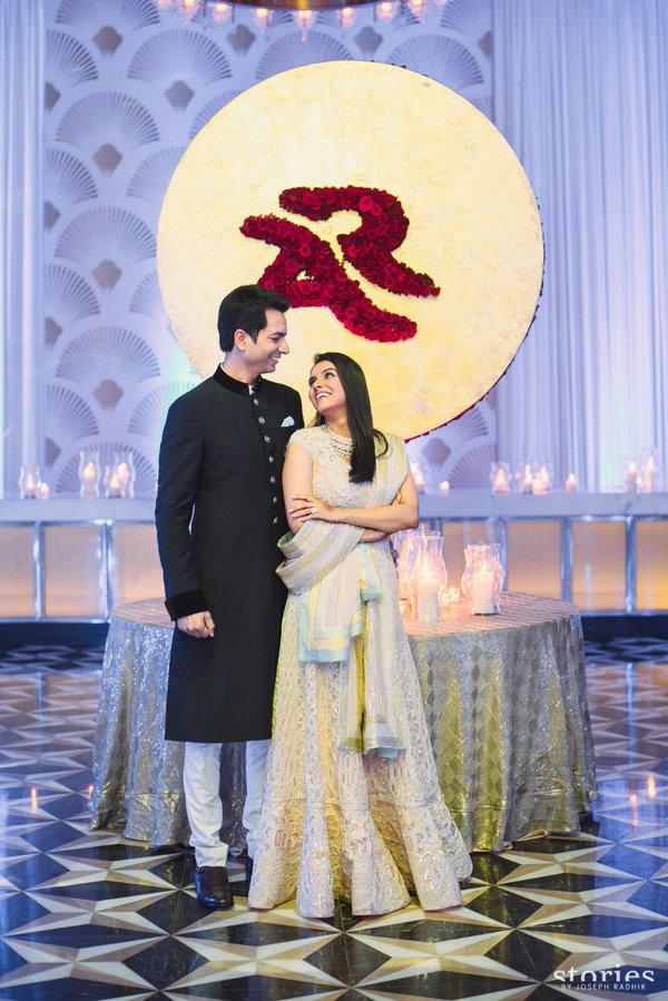asin and rahul sharma wedding reception