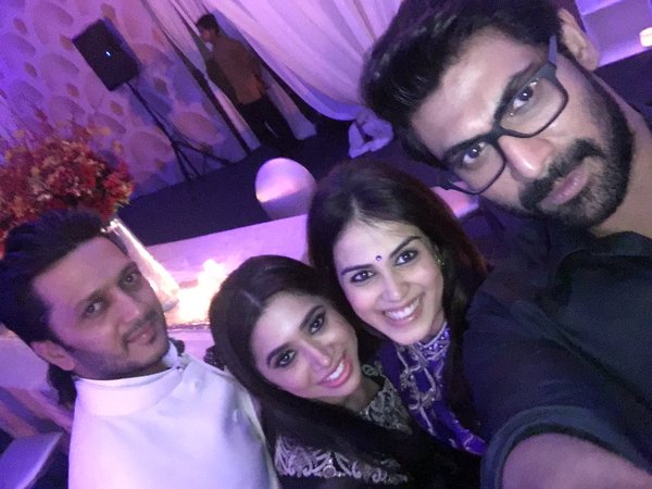 asin and rahul sharma wedding reception