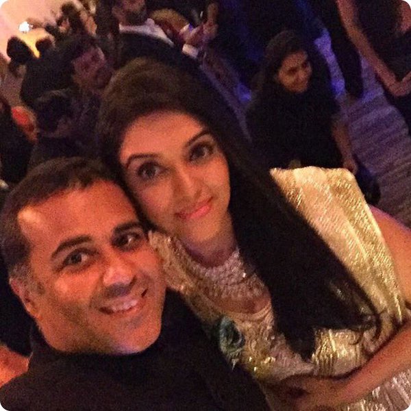 asin and rahul sharma wedding reception