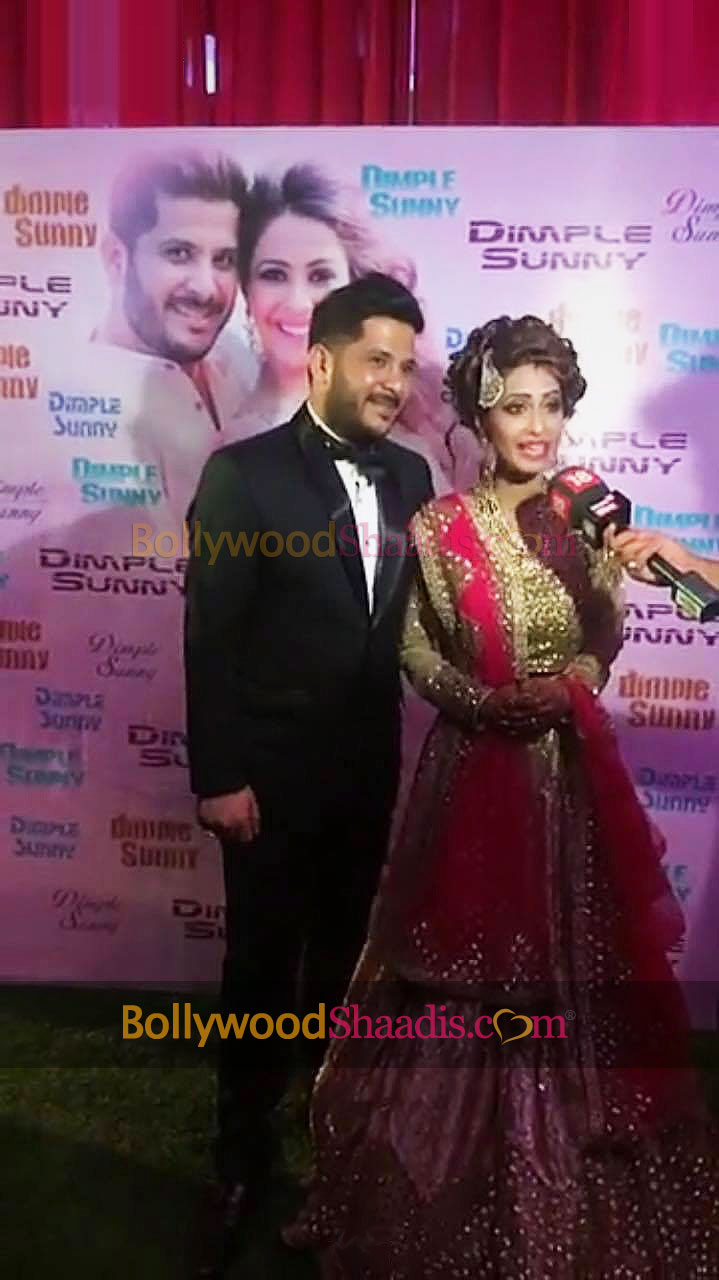 Dimple Jhangiani wedding