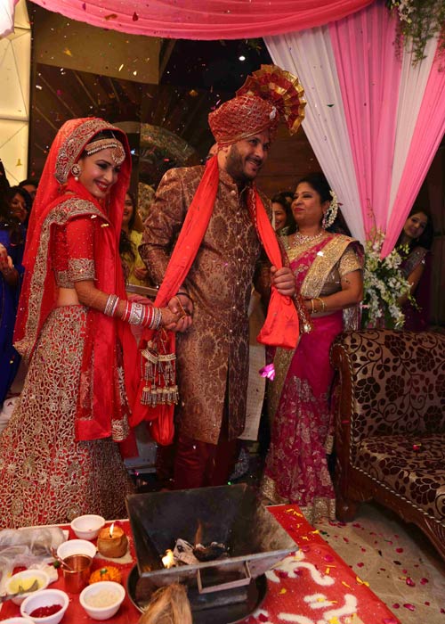 Dimple Jhangiani wedding