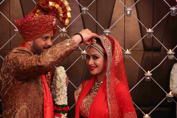 Dimple Jhangiani wedding