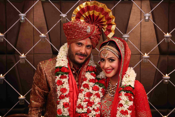 Dimple Jhangiani wedding