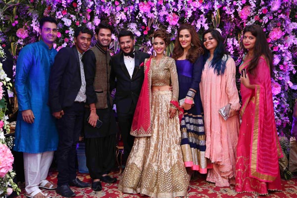 Dimple Jhangiani wedding