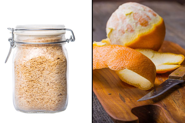 Orange Peel Face Mask