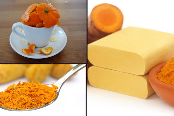 Orange Peel Face Mask