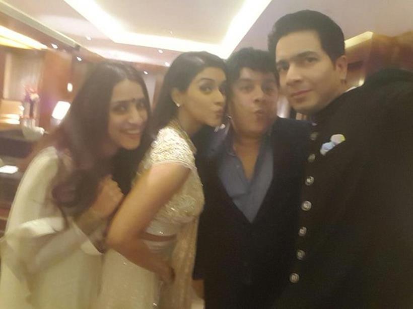 asin and rahul sharma wedding reception
