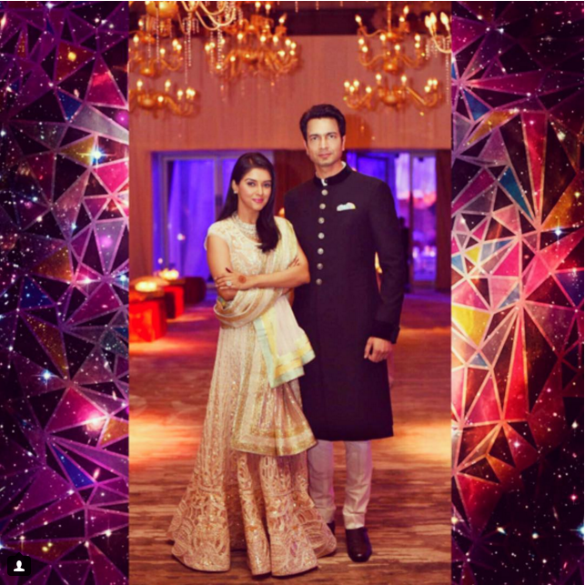 asin and rahul sharma wedding reception