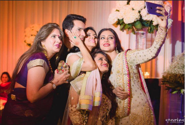 asin and rahul sharma wedding reception