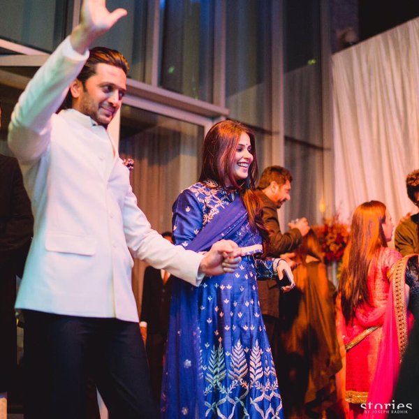asin and rahul sharma's wedding reception