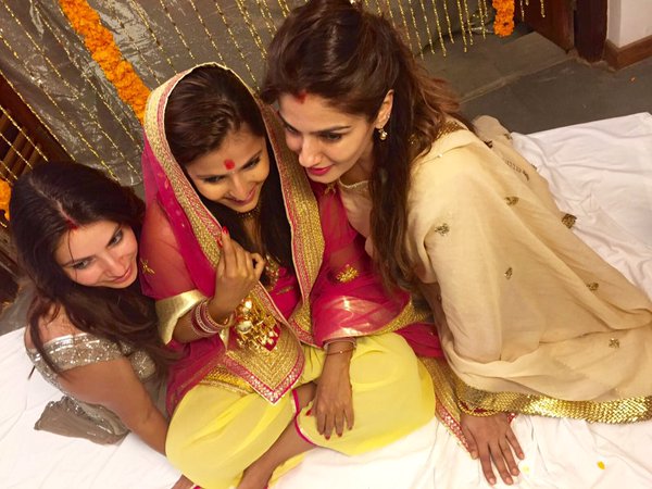 raveena tnadon's daughter's wedding