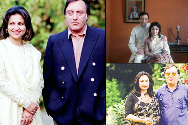 Sharmila Tagore and Mansoor Ali Khan