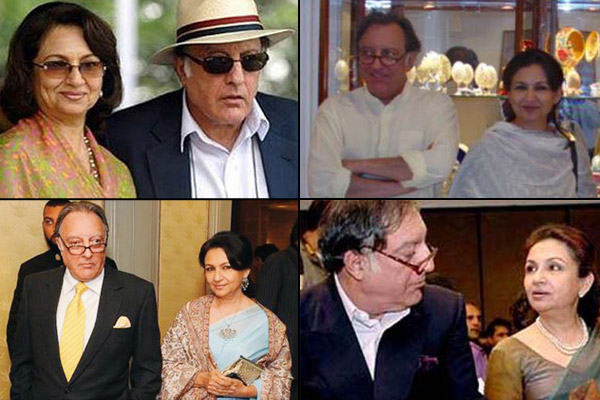 Sharmila Tagore and Mansoor Ali Khan