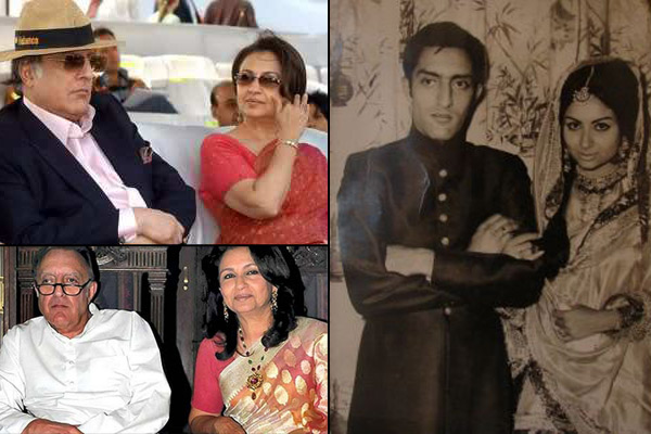 Sharmila Tagore and Mansoor Ali Khan