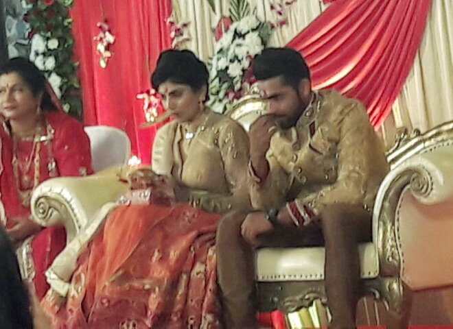 ravindra jadeja engagement