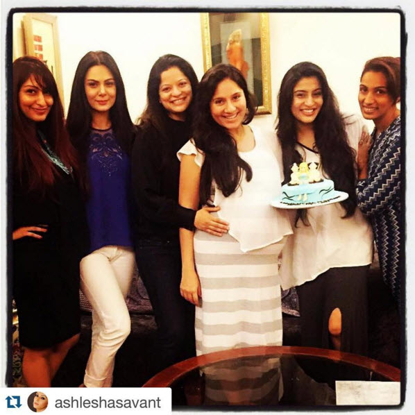 kanchi kaul baby shower