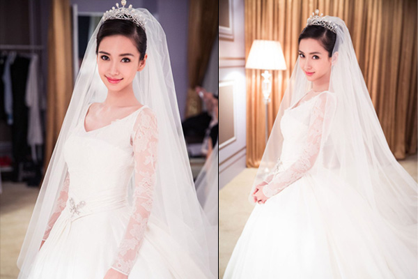 Huang Xiaoming and Angela Yeung