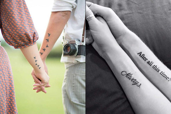 couple tattoos