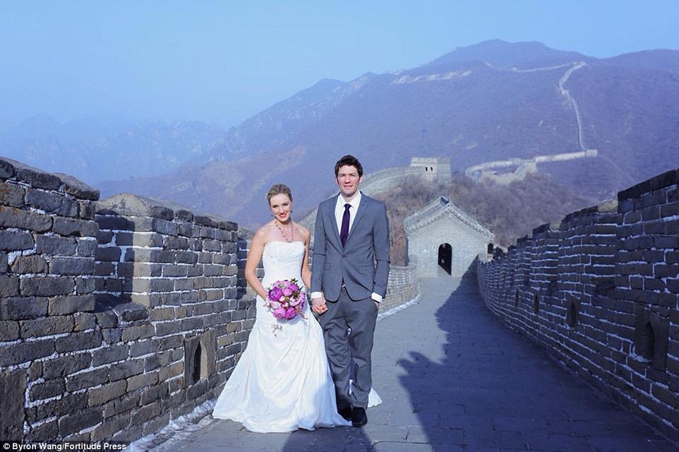 Meet the bride and the groom who got hitched in 8 different countries!