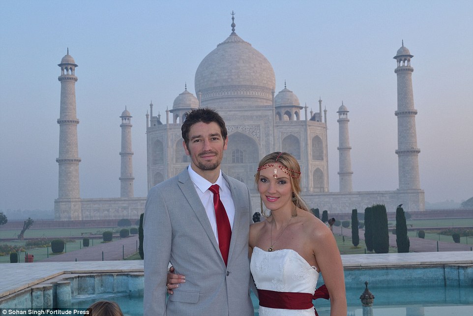 Meet the bride and the groom who got hitched in 8 different countries!