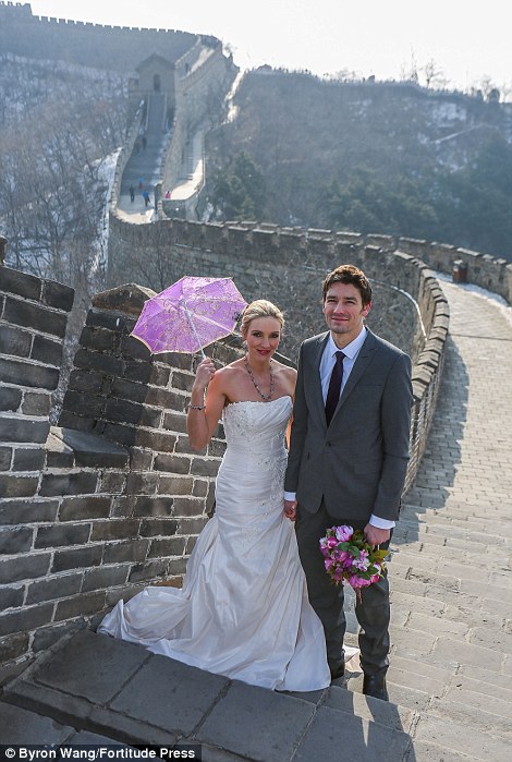 Meet the bride and the groom who got hitched in 8 different countries!
