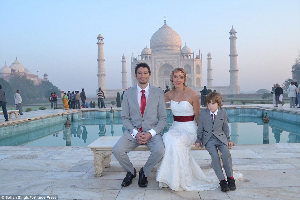 Meet the bride and the groom who got hitched in 8 different countries!