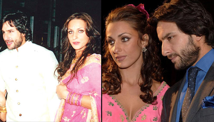 Bollywood Celebrities Who Dated Foreigners saif ali khan rosa catalano