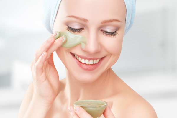 green tea mask