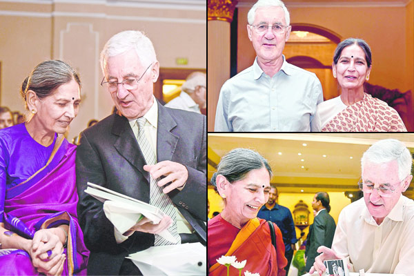 Mike Brearley And Mana Sarabhai