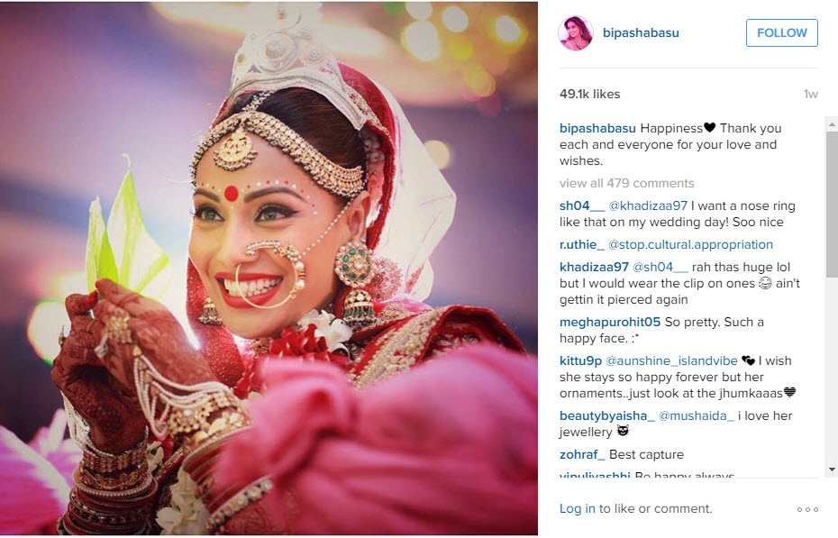 bipasha basu wedding