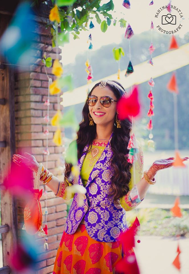 Patterned rim glasses/ Image Courtesy: Mahima Bhatia Photography