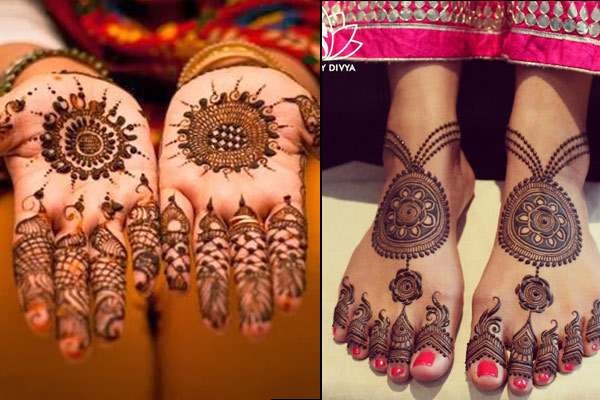 10 Best Bridal Mehendi Design Combos For Your Hands And Feet To ...