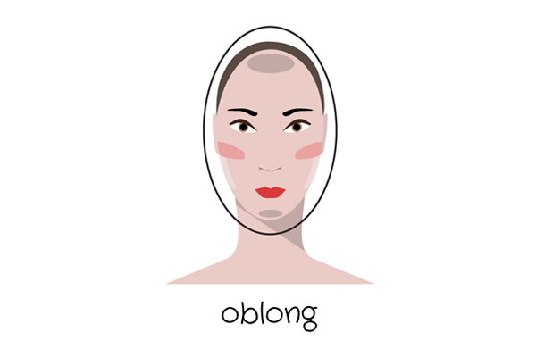 Oblong Shaped Face