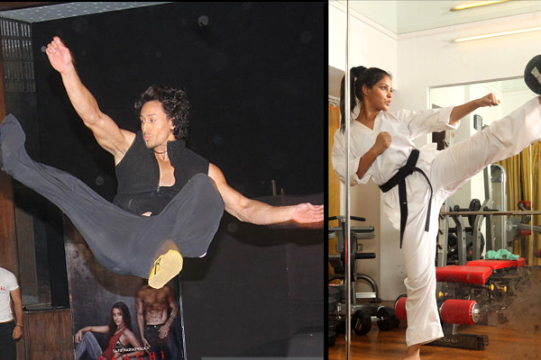 Tiger Shroff and Neetu Chandra