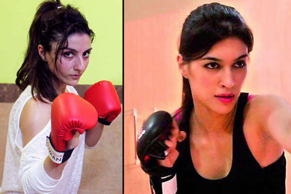 Soha Ali Khan and Kriti Sanon