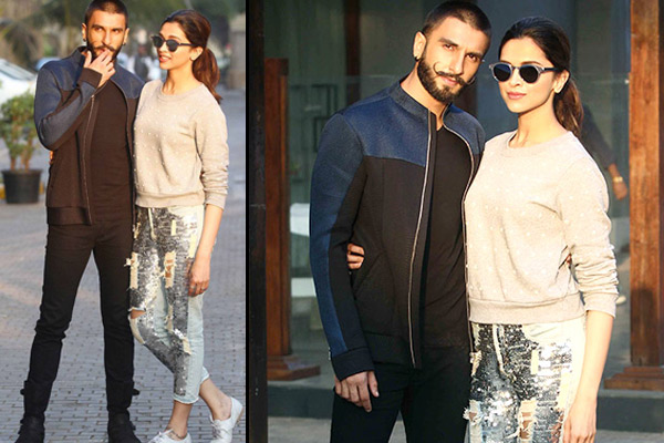 Ranveer Singh and Deepika Padukone