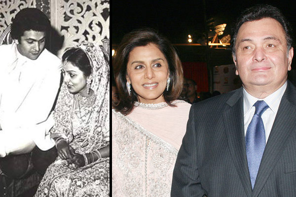 Rishi Kapoor and Neetu Singh
