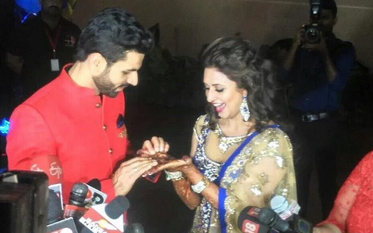 Divyanka Vivek Sangeet