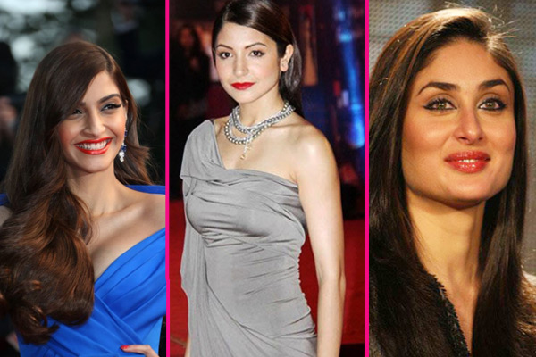 Sonam Kapoor, Anushka Sharma and Kareena Kapoor