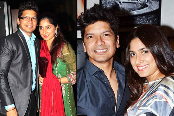 Shaan with his wife Radhika