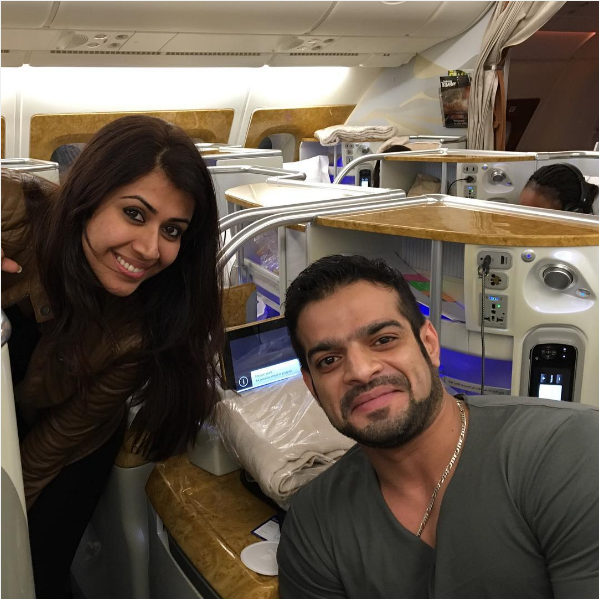 Karan Patel And Ankita Bhargava