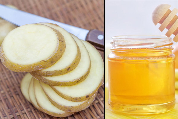 Potato and honey